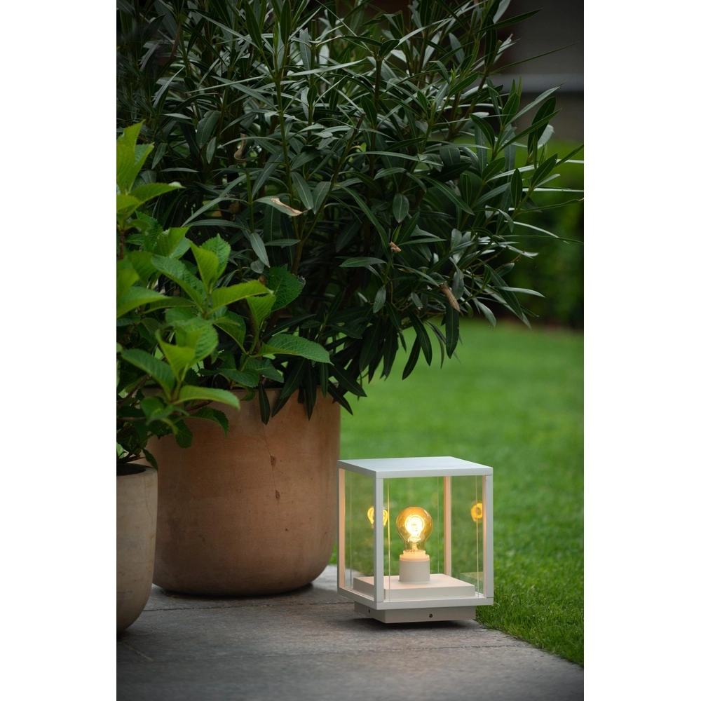 Lampe à piédestal Claire pour les fondations blanches Lucide 5411212272379
