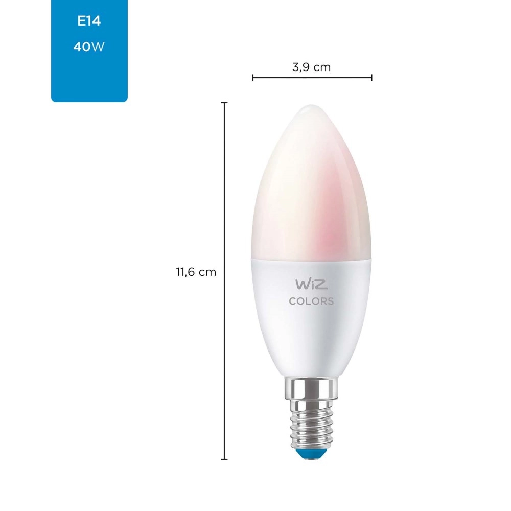 Source de lumière 4,6W - E14 - Led 2200-6500K WiZ 8718699787097