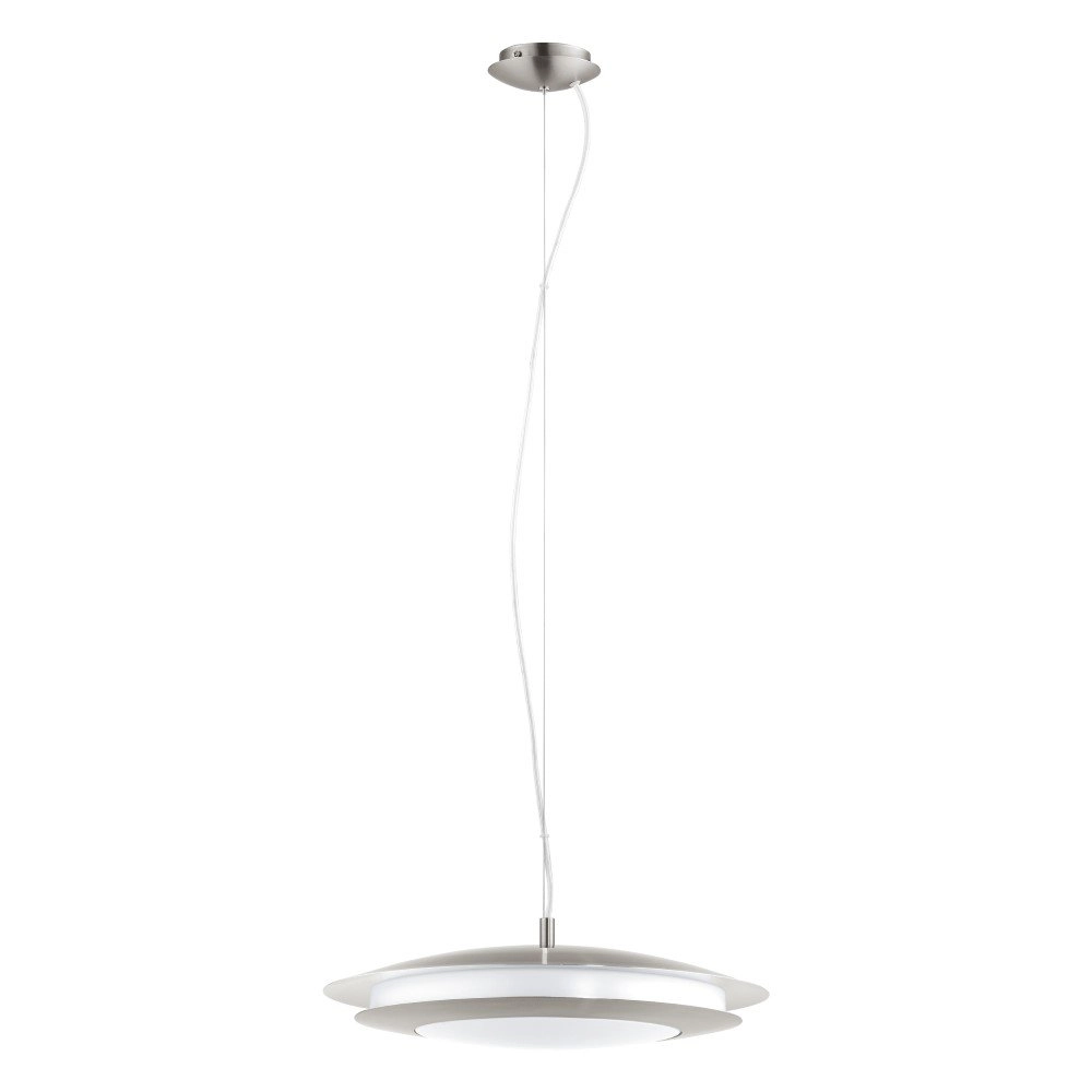 Lampe à suspension design Moneva-C Ø 48cm gris Eglo 9002759980443