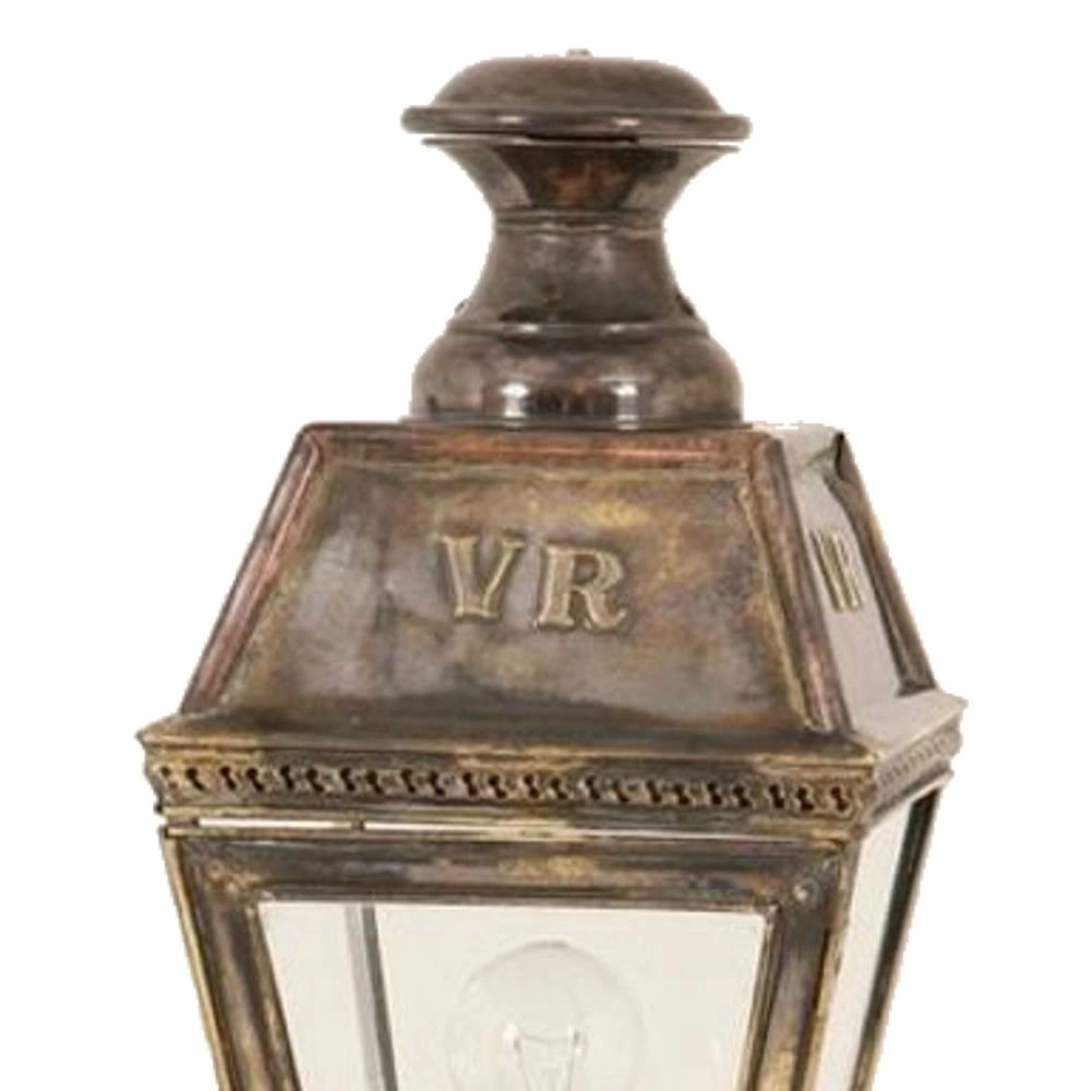 Lampadaire rural Kensington fait main 78cm - cuivre antique (ant) Limehouse 8716803507098