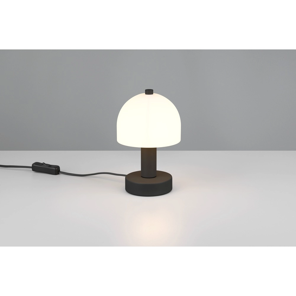 Lampe de table élégante Glenn noir Trio 4017807613605