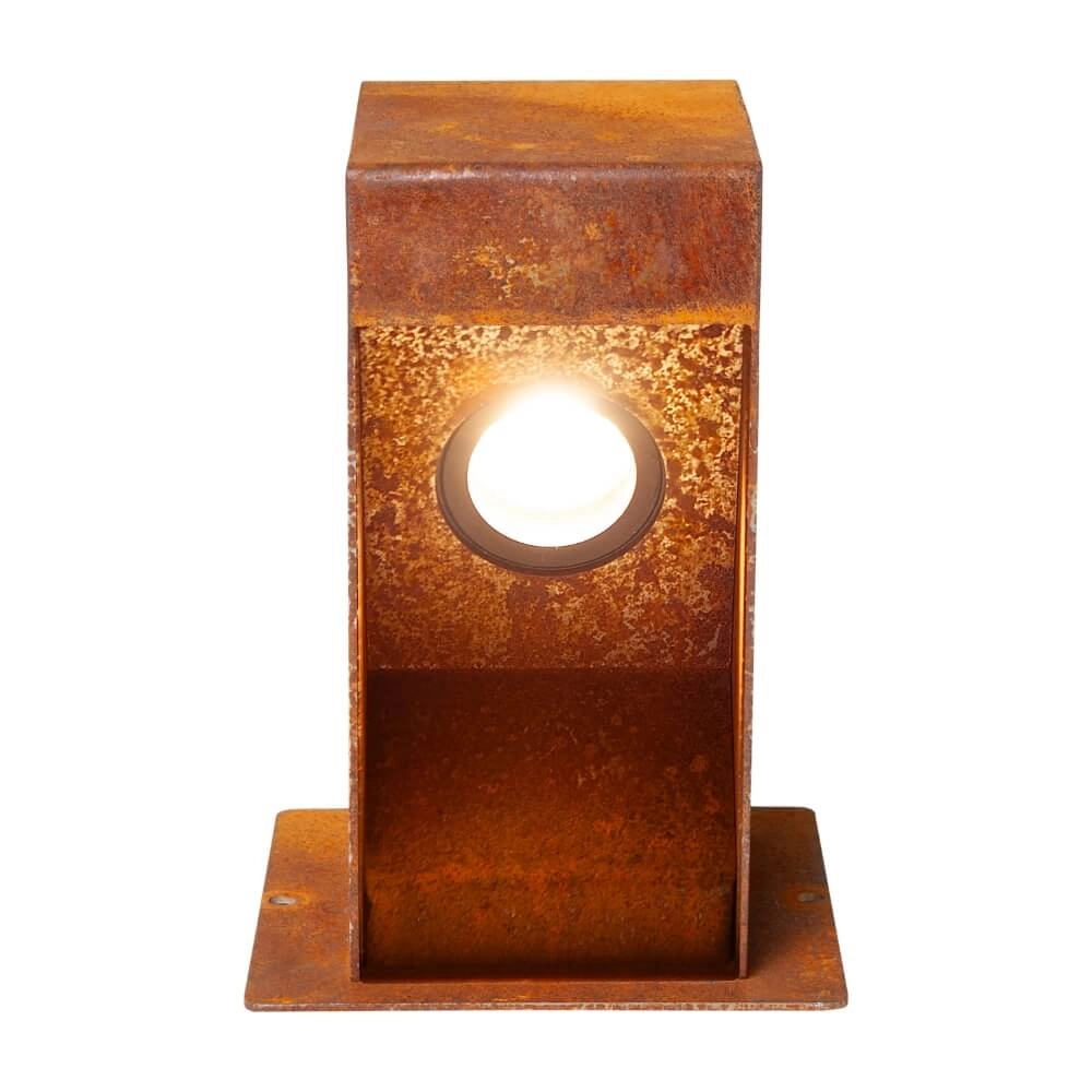Éclairage de chemin Gis 18cm Corten LightLux 6150811511548
