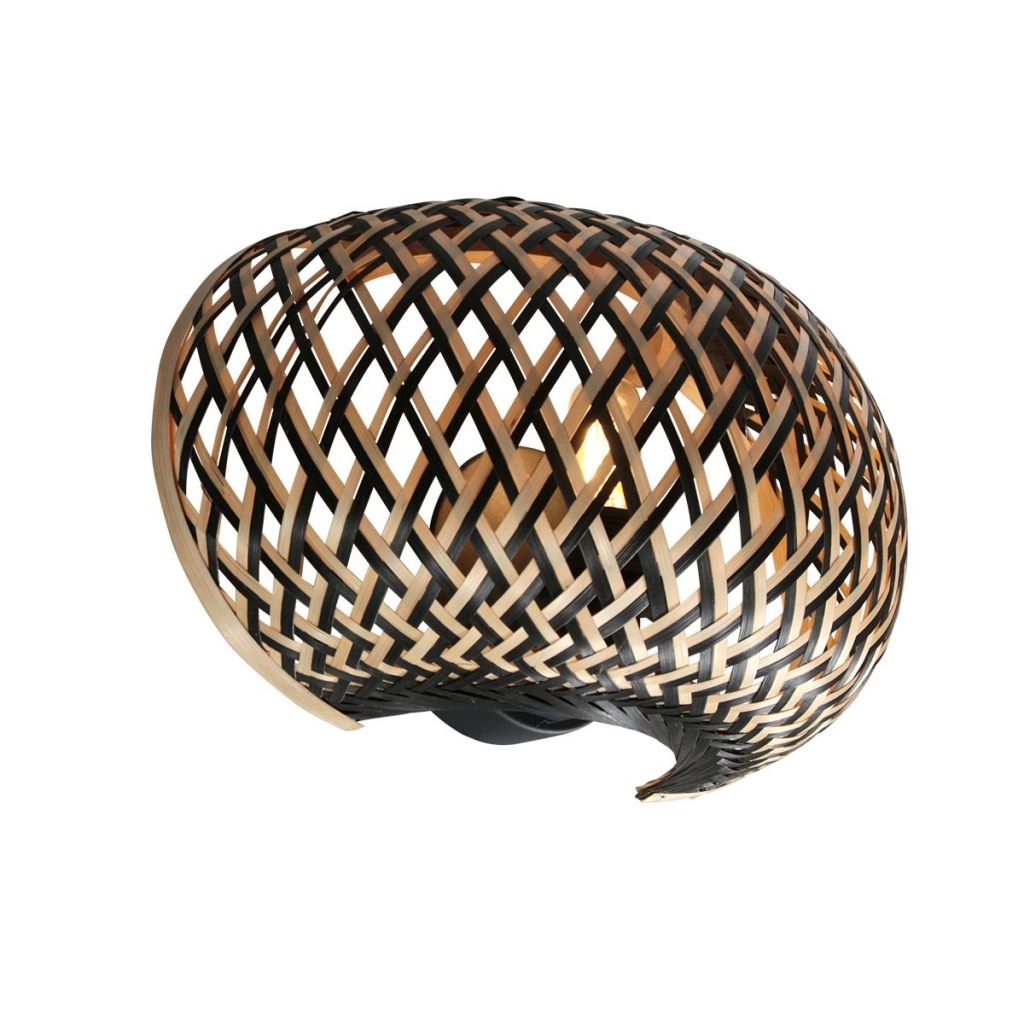 Lampe murale Maze Bambou