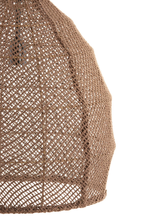 Suspension Japandi Makassar marron Ø 42cm Light & Living 8717807706449