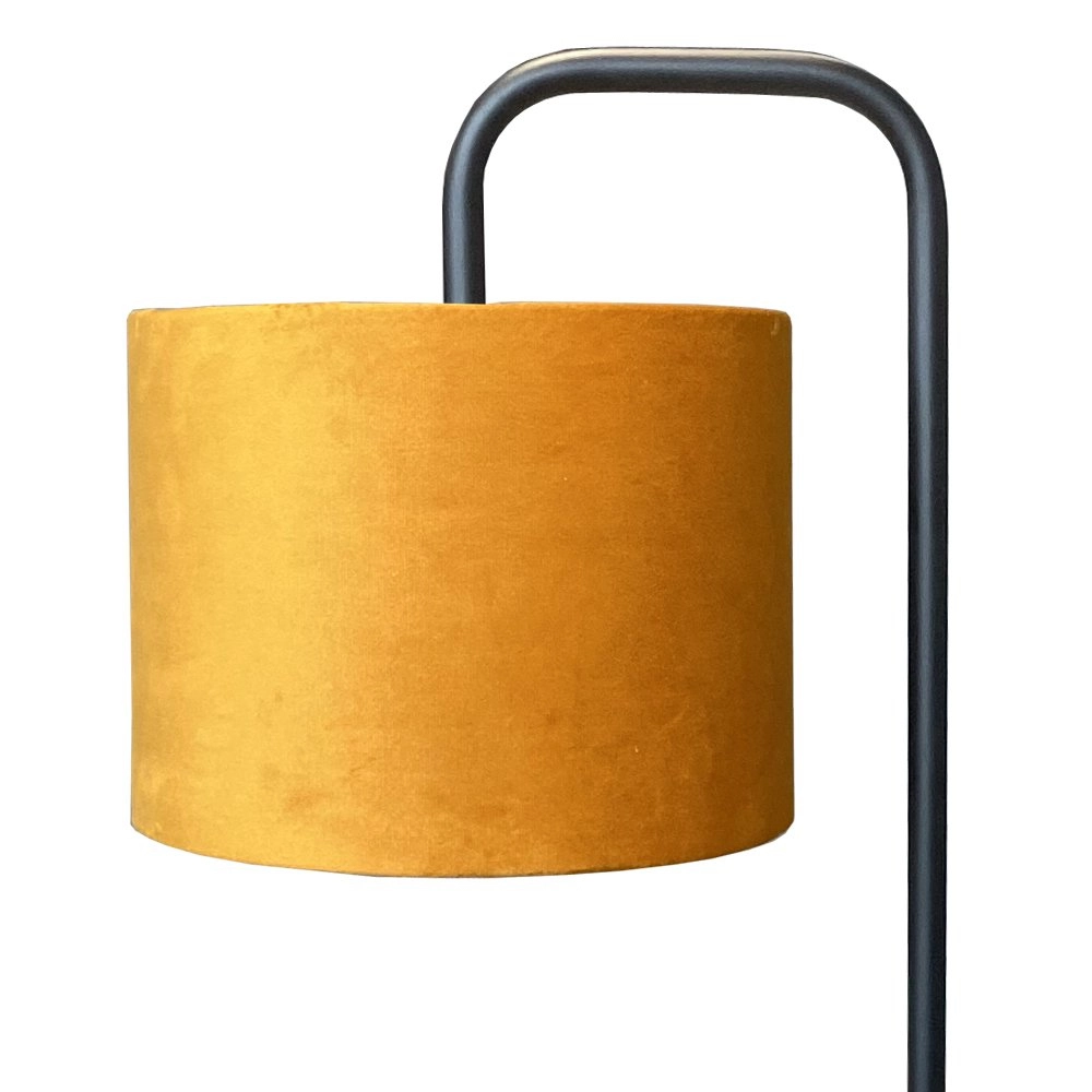 Lampe de table Venus avec abat-jour jaune ocre Masterlight 8718121251332