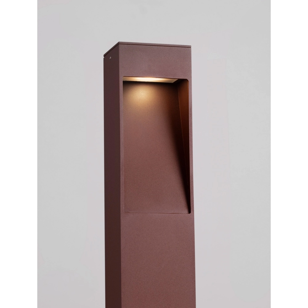 Lampe de jardin Maddi brun rouille 60cm Lyora 5212017465009