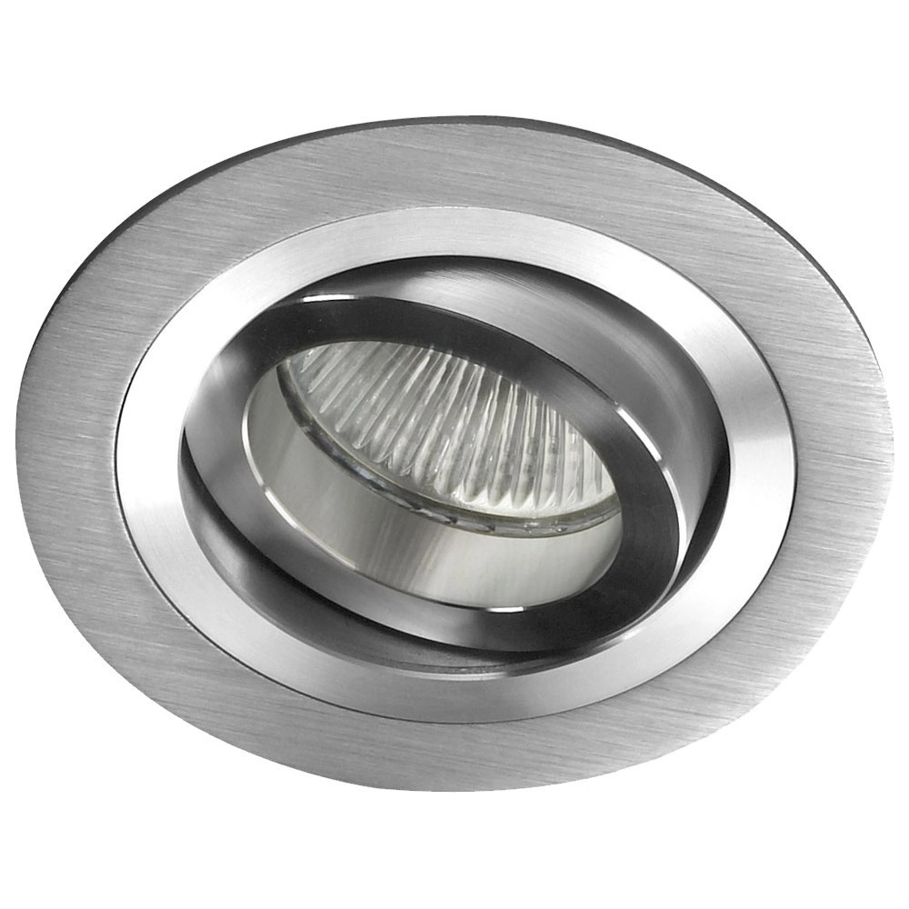 Spot de plafond Di Moda Round gris métal orientable Spot de plafond Di Moda Round gris métal orientable