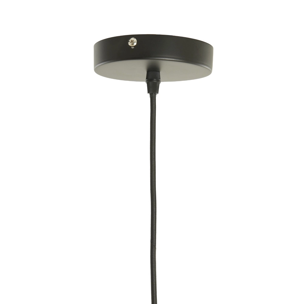 Lampe pendante en rotin Janzur Ø 65cm - brun foncé Light & Living 8717807820565