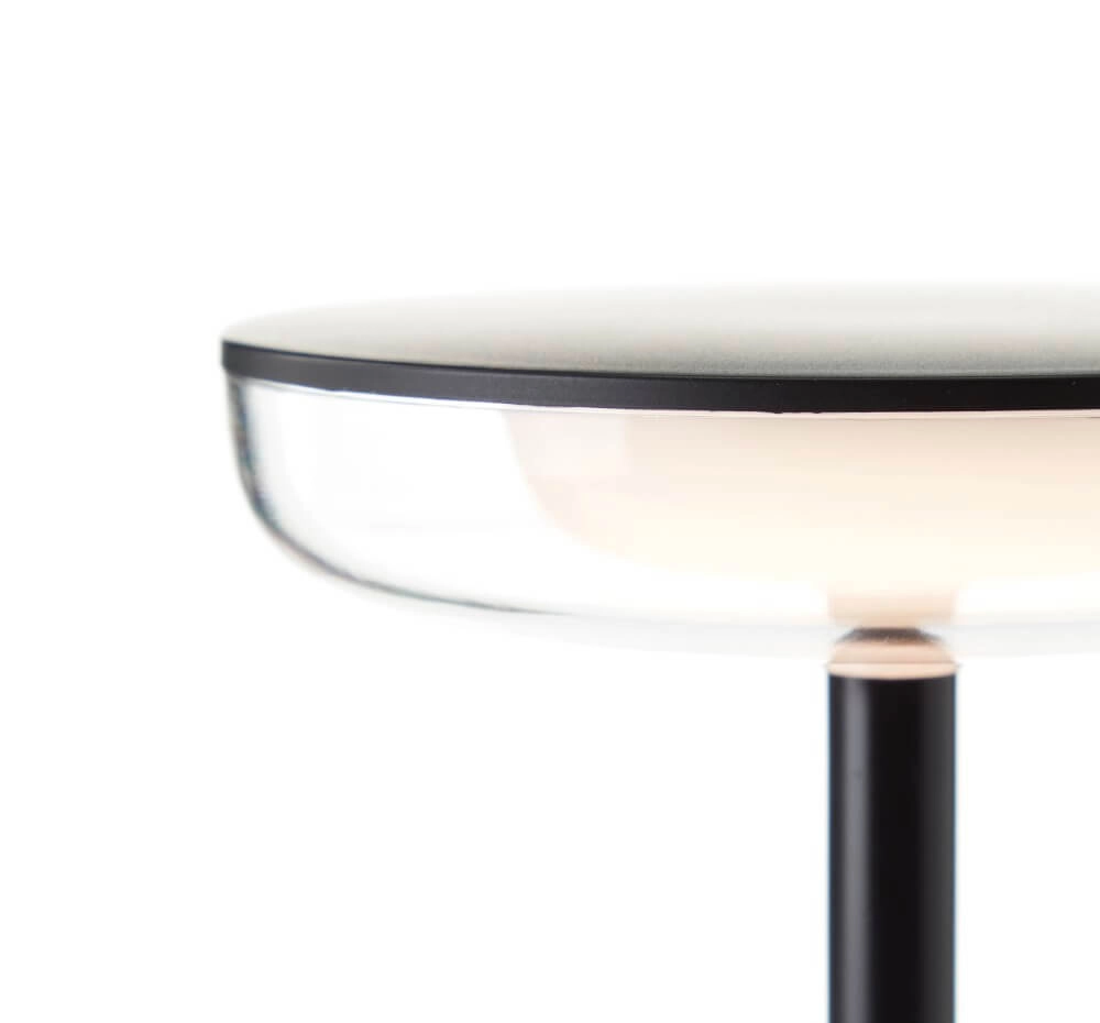 Lampe de table Platon noir Brilliant 4004353425196