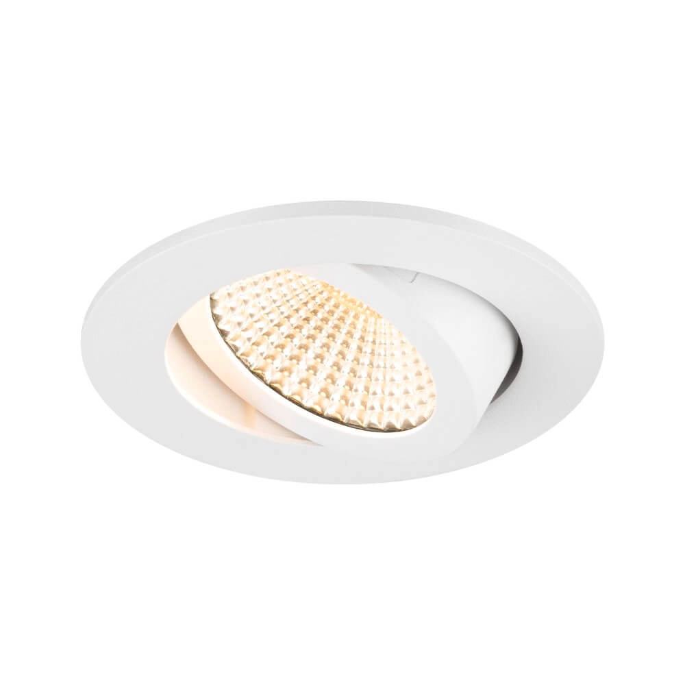 Spot LED rond New Tria Uni blanc - CCT - 600lm - 60g