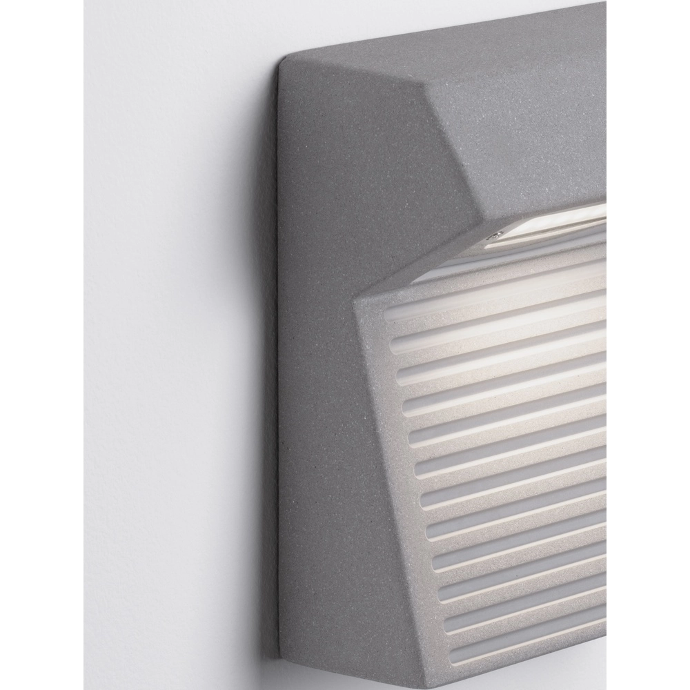 Applique murale design Moris gris béton Lyora 5212017454447