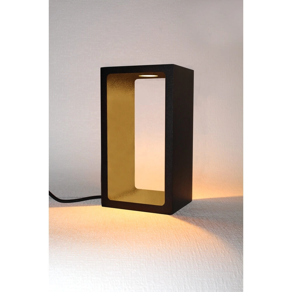 Lampe de table design Corridor noir Artdelight 8719831732289
