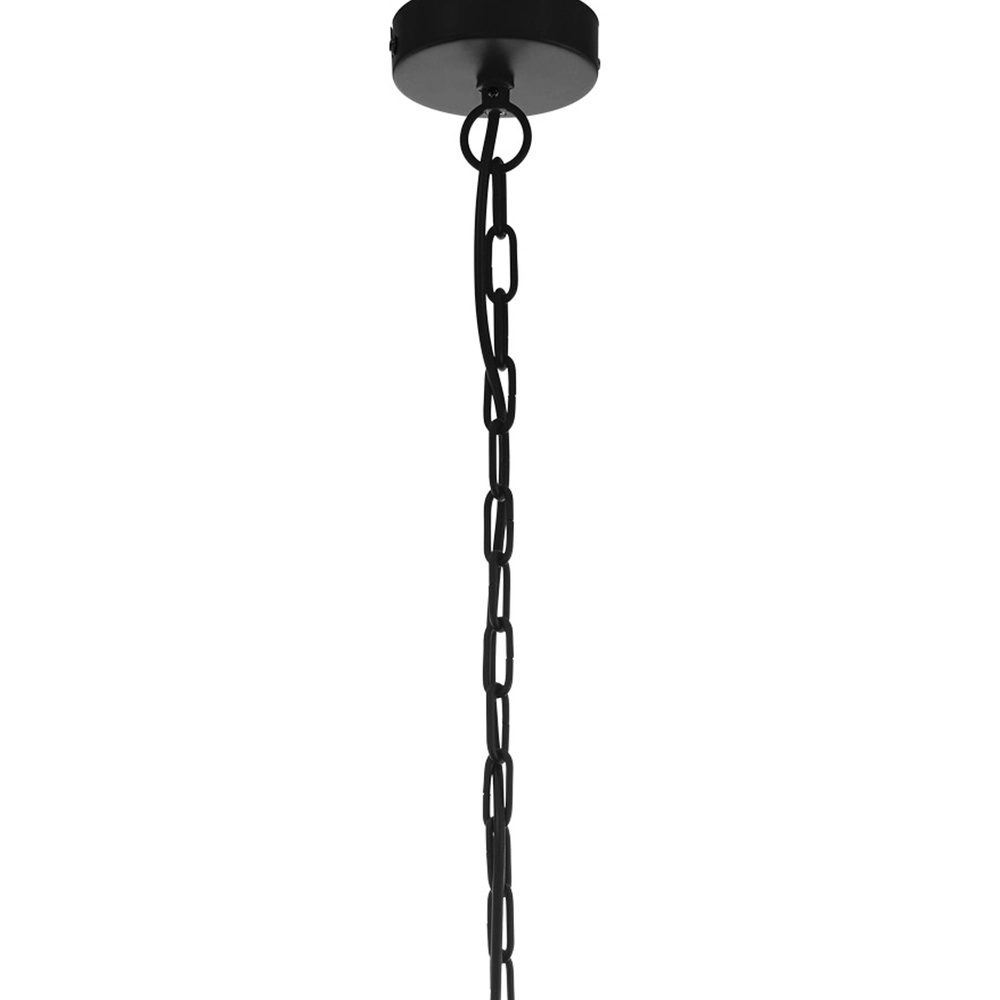 Lampe suspendue Wraxall 1 noir avec gris argenté Eglo 9002759330255