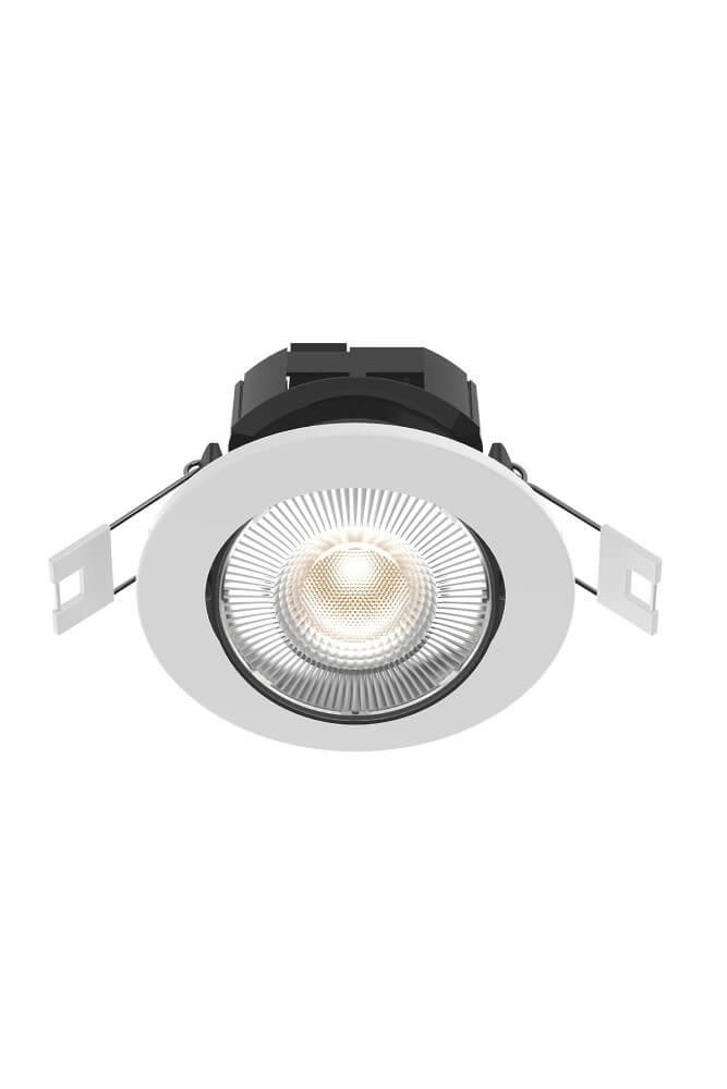 Spot encastré Smart home Down 8,5 cm blanc