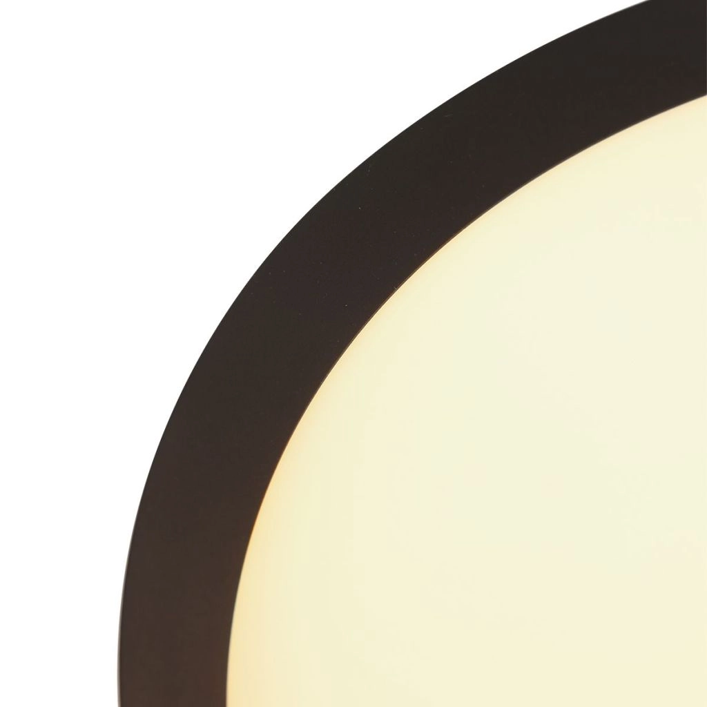 Éclairage de plafond moderne Flady noir Ø30cm Steinhauer 8712746181012