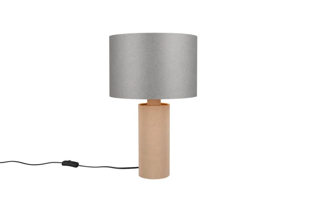 Lampe de table en bambou Canio Ø 30 cm Trio 4017807625936