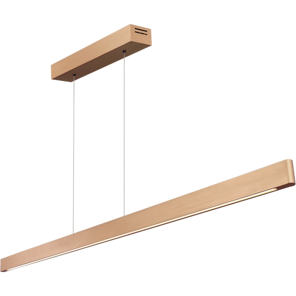 Suspension design Atina 160cm bronze cuivré