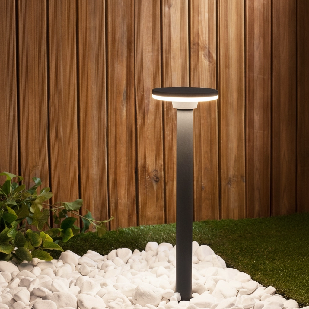 Lampe de jardin Suite gris