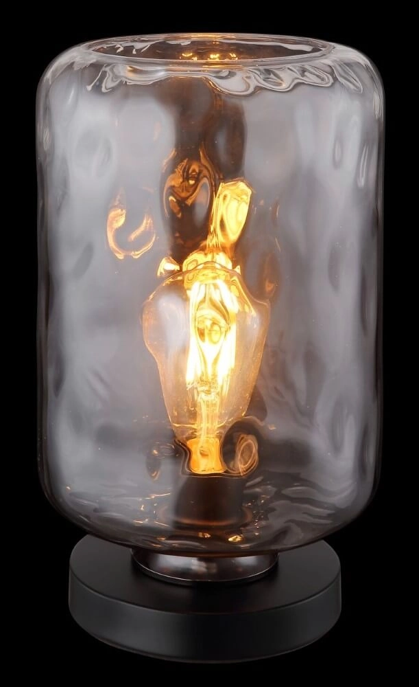 Lampe de table design Darina verre de fumée Globo 9007371449521