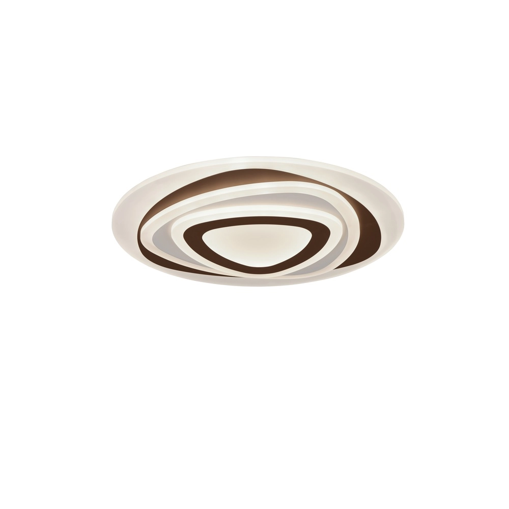 Éclairage de plafond Zilo Moka brun moderne Trio 4017807704471