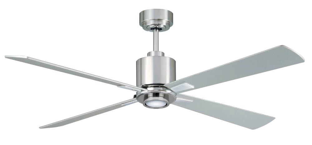 Ventilateur de plafond en acier inoxydable Airfusion Climate I Ø132cm Beacon 9333509087960