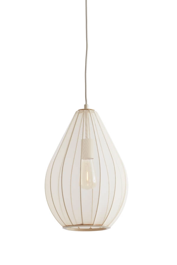 Suspension Japandi Itela crème Ø 28cm Suspension Japandi Itela crème Ø 28cm