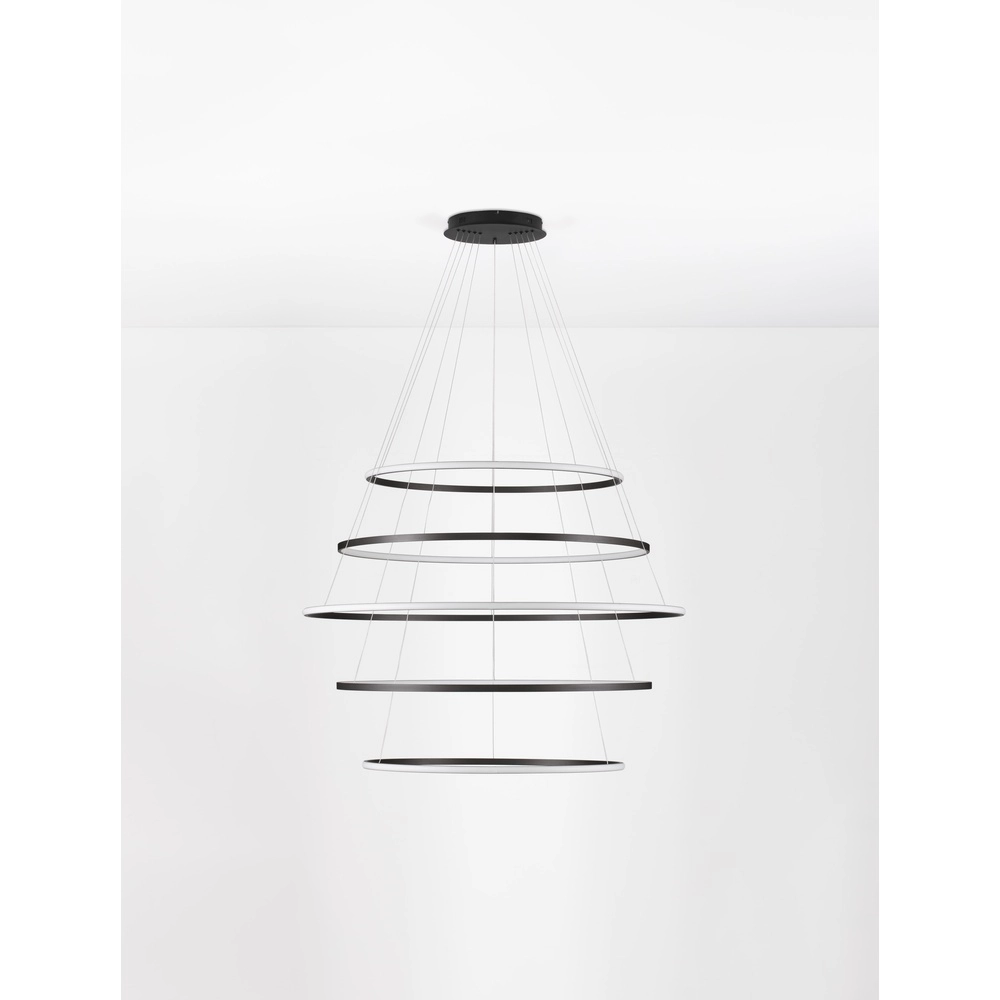 Suspension design Maelo noir Ø 120cm Lyora 5212017479730