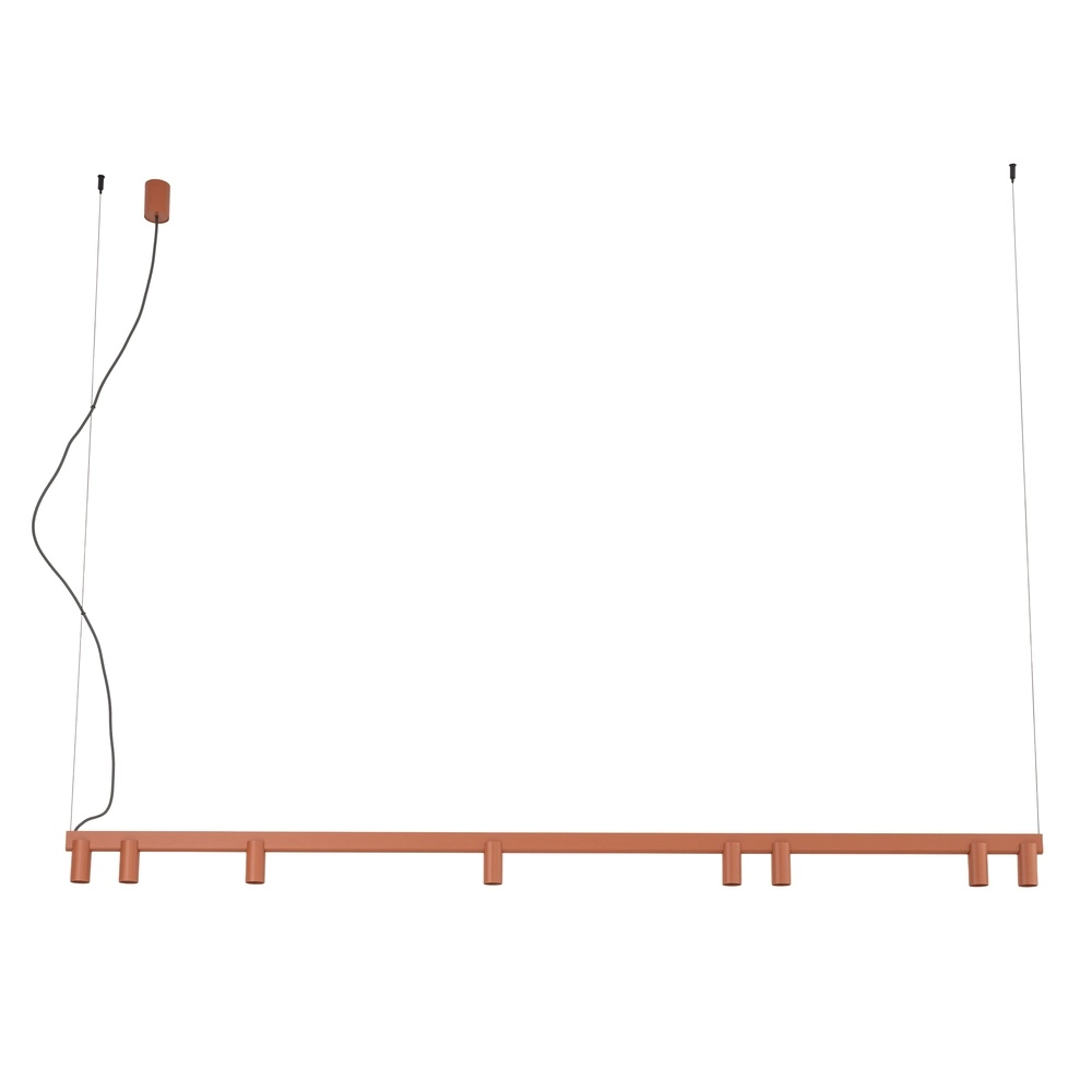 Lampe pendante de conception Fourty Terre cuite à 8 lumières Lyora 5903139124249