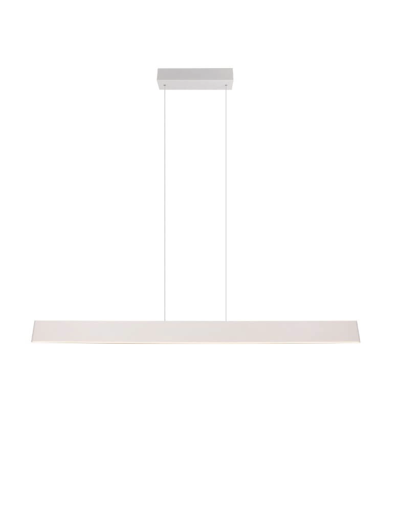 Lampe suspendue de bureau LED Galway 150 cm - blanc Trio 4017807616682