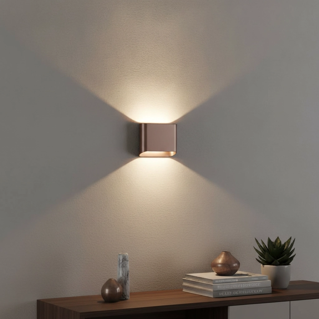 Applique murale Diaz 1L Bronze brossé