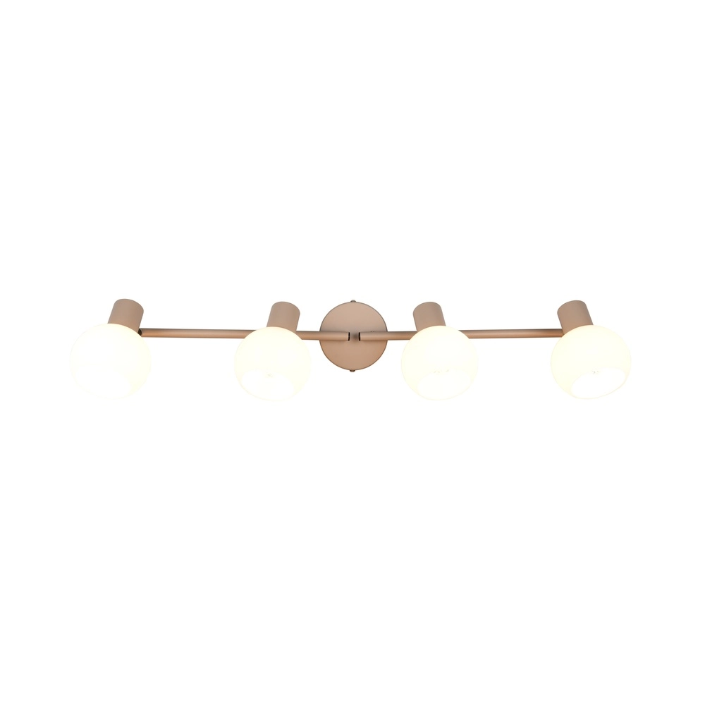 Plafonnier Boba 4-beige clair Trio 4017807654639