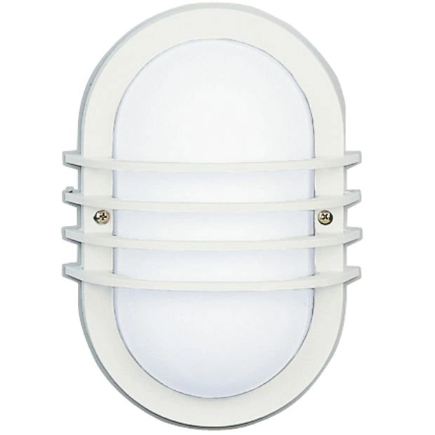 Lampe d'extérieur Ovalla stripe blanc