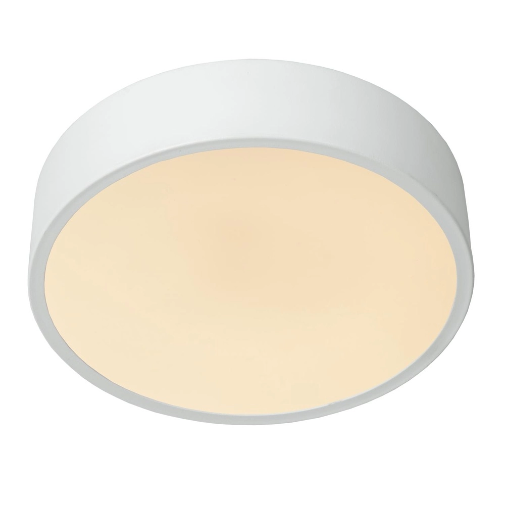 Éclairage de plafond Unar Ø 20cm - 2700K - blanc Lucide 5411212792013