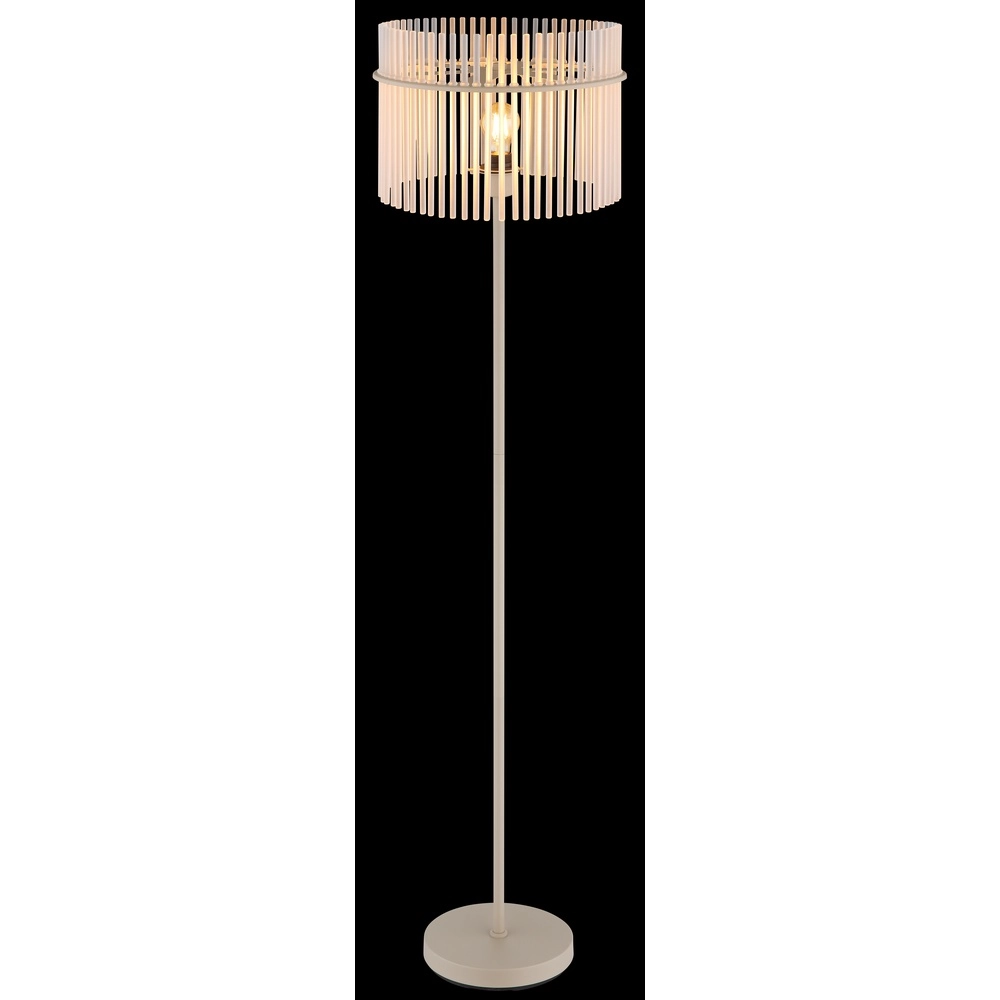 Lampadaire Gorley brun sable avec verre Ø 38cm Globo 9007371575701