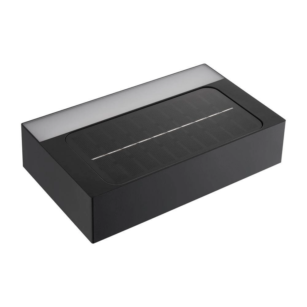 Applique solaire Monay rectangle noir Nordlux 5704924023538