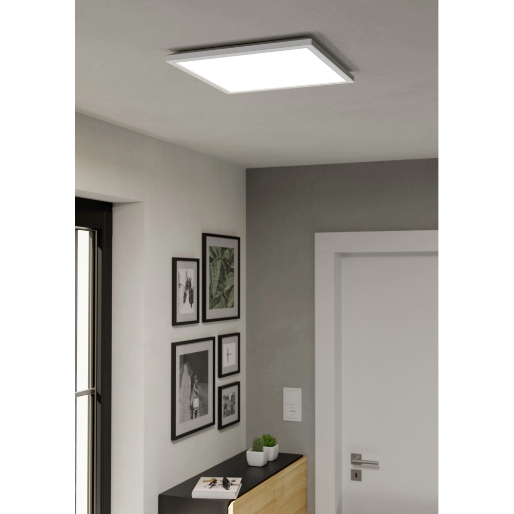 Lampe de salle de bain intelligente Rovito-Z Carré - Blanc - 39x39cm Eglo 9008606329816