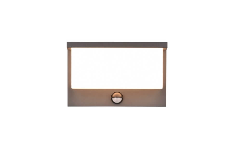 Applique Nestos anthracite avec capteur Trio 4017807564006