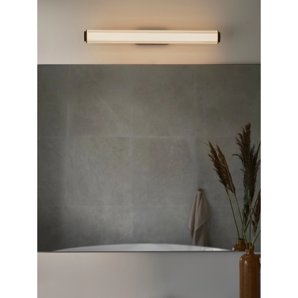 Lampe murale de salle de bain Virelle 50  Noir
