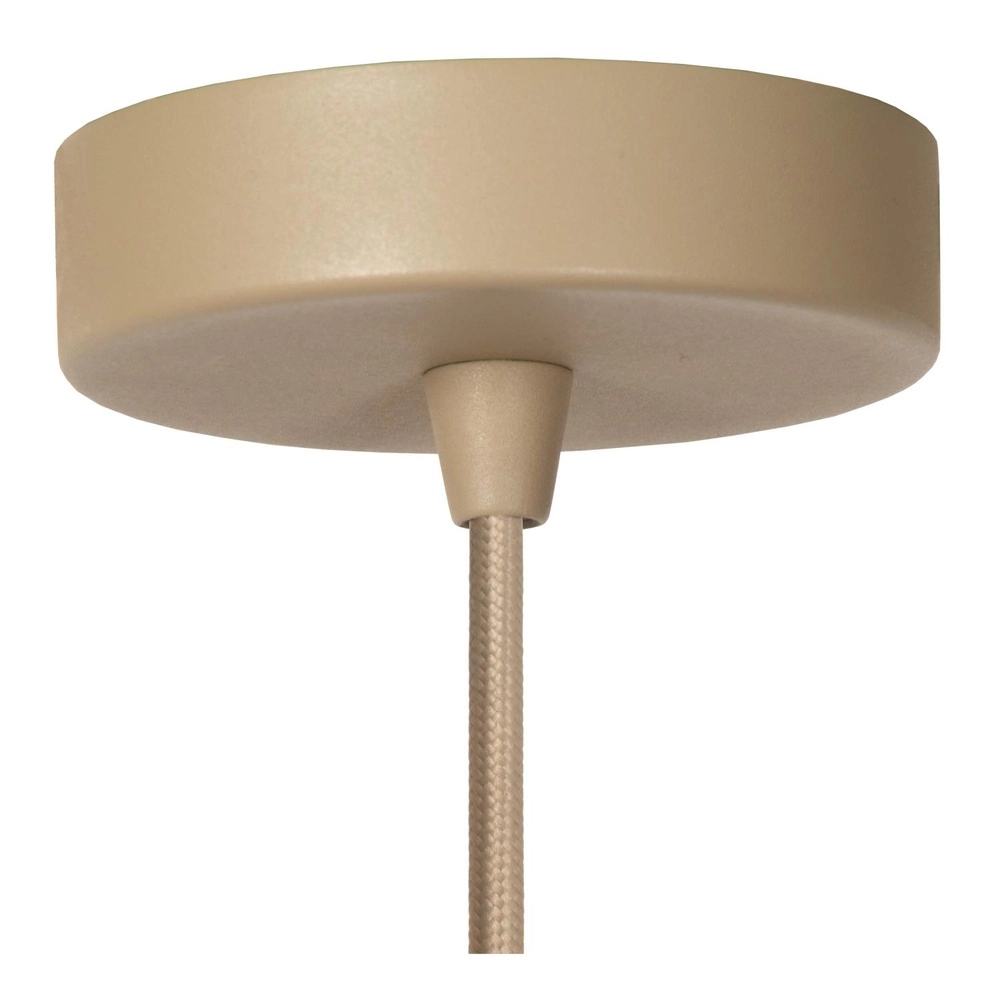 Lampe pendante Ø 40cm Esterel mini GU10 marron sable Lucide 5411212212320