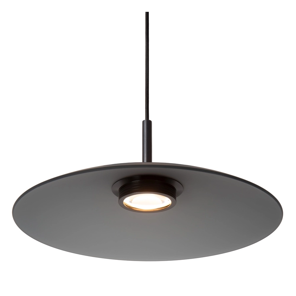Lampe suspendue élégante Menga Ø verre fumé de 40 cm Premium by Lucide 5411212251206