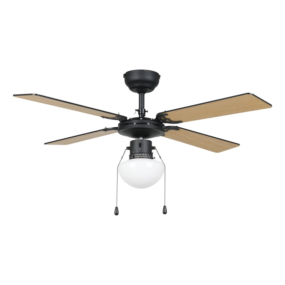 Ventilateur de plafond Fortaleza noir Eglo 9002759313524