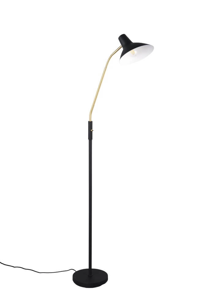 Lampe de lecture sur pied Traveller noir Trio 4017807613735