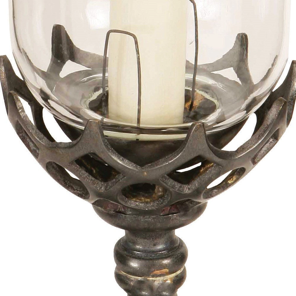 Lampe de table antique Gothic cuivre antique (ant) Limehouse