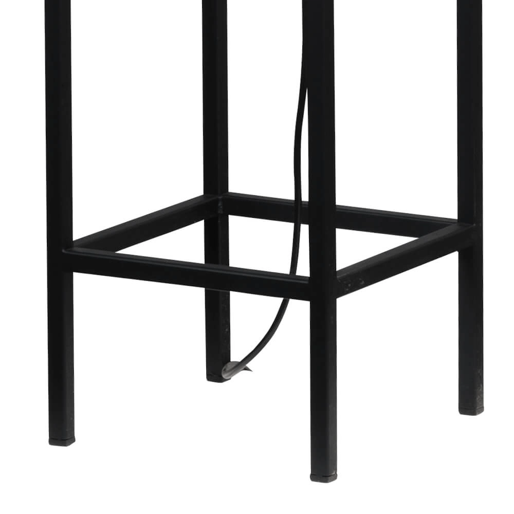 Lampadaire Baloton avec verre strié Masterlight 8718121210841