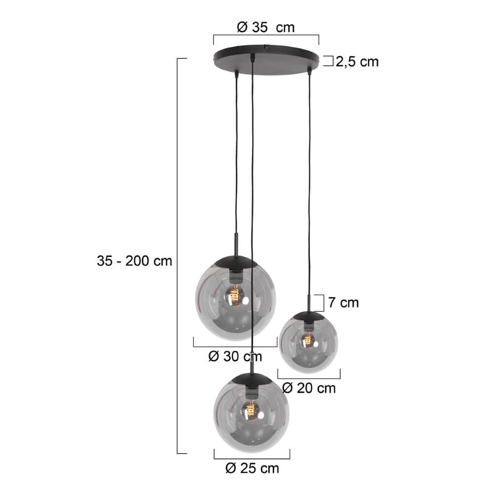 Lampe suspendue Vide Bollique rural Steinhauer 8712746147117