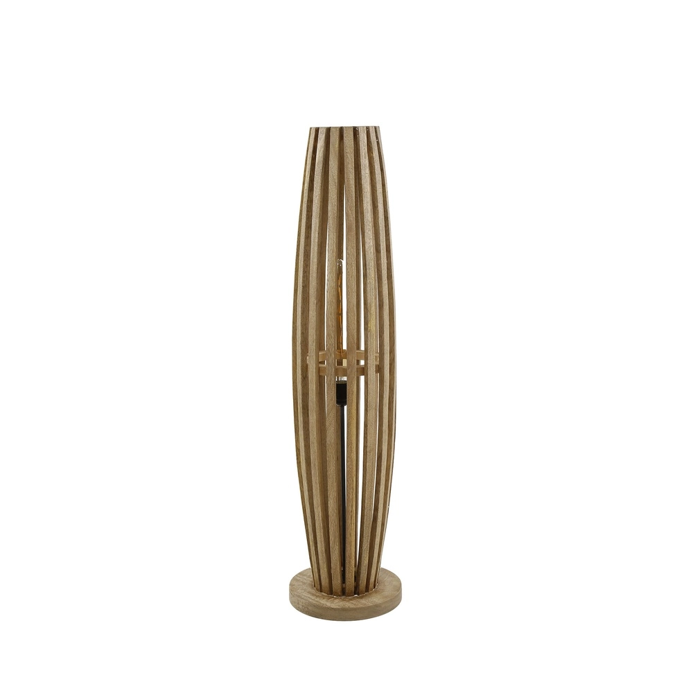 Lampe de sol en bois Orbit 105 cm - 1x E27 Lyora 8716803511095