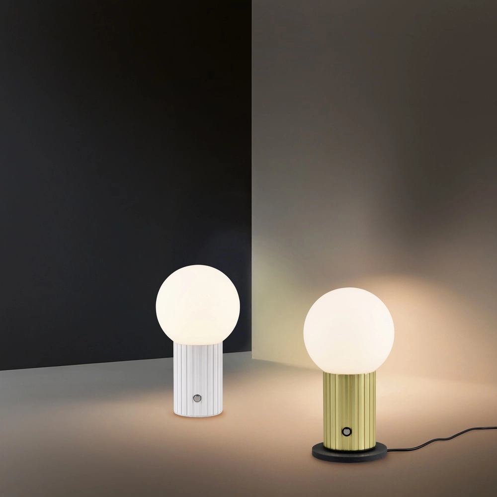 Lampe de table rechargeable Tauris blanc Trio 4017807643497