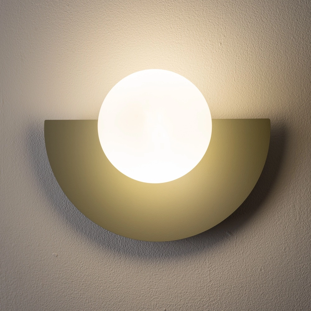 Demi-lampe murale Saturn Vert sauge Lyora 5903139125970