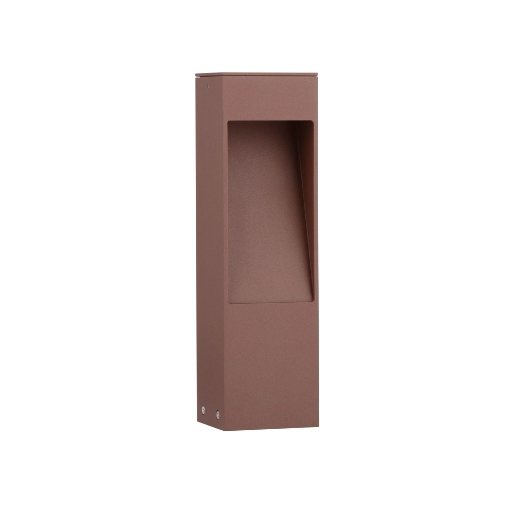 Lampe de jardin Maddi Brun rouille 30cm Lyora 5212017464989