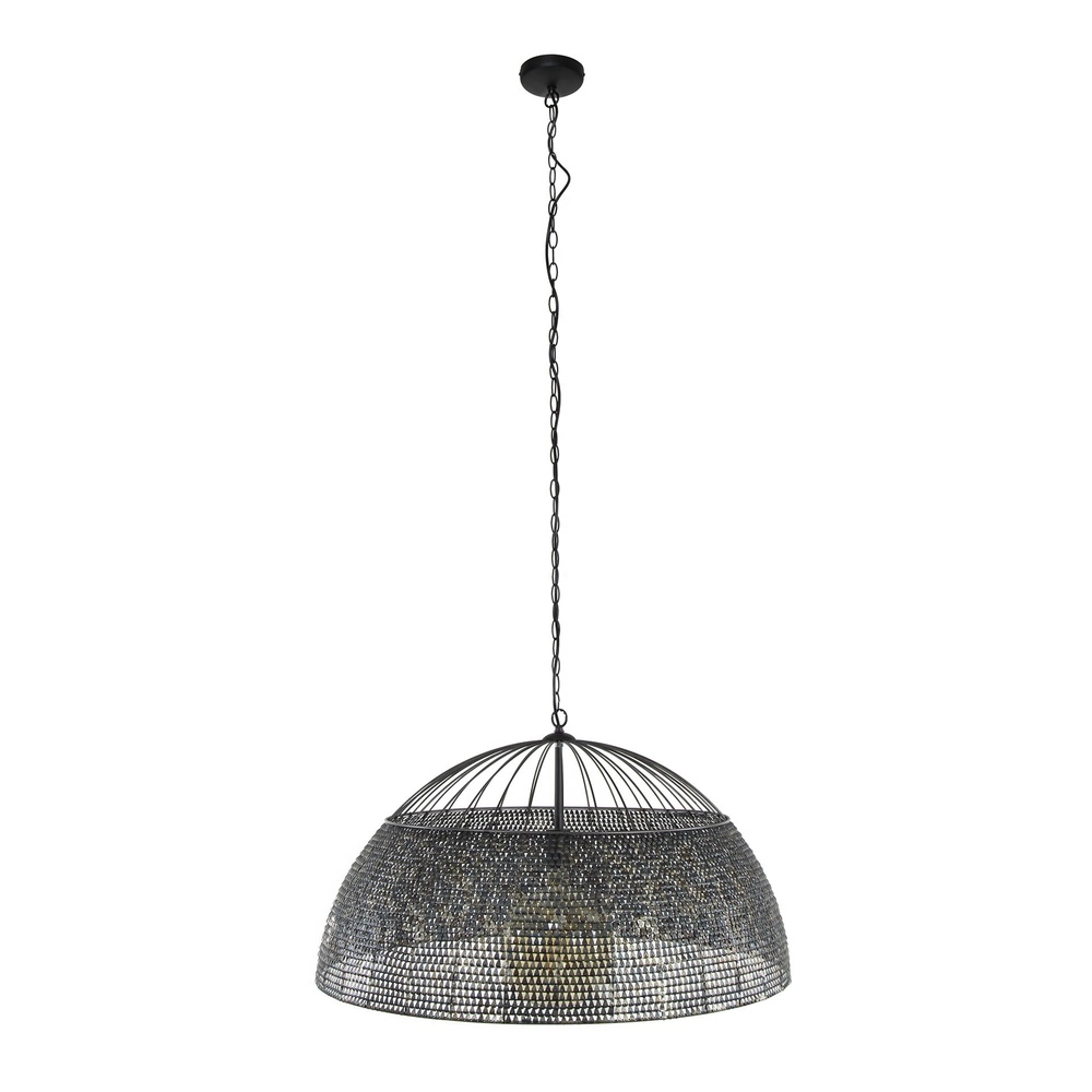 Lampe suspendue à l’échelle XXL Armor Ø 80cm Lyora 8716803512917